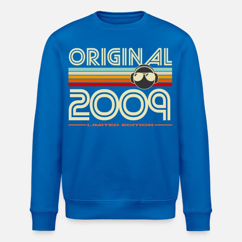 Original 2009 Édition rétro - Sweat bio ROLLER Stanley/Stella Unisexe - bleu roi