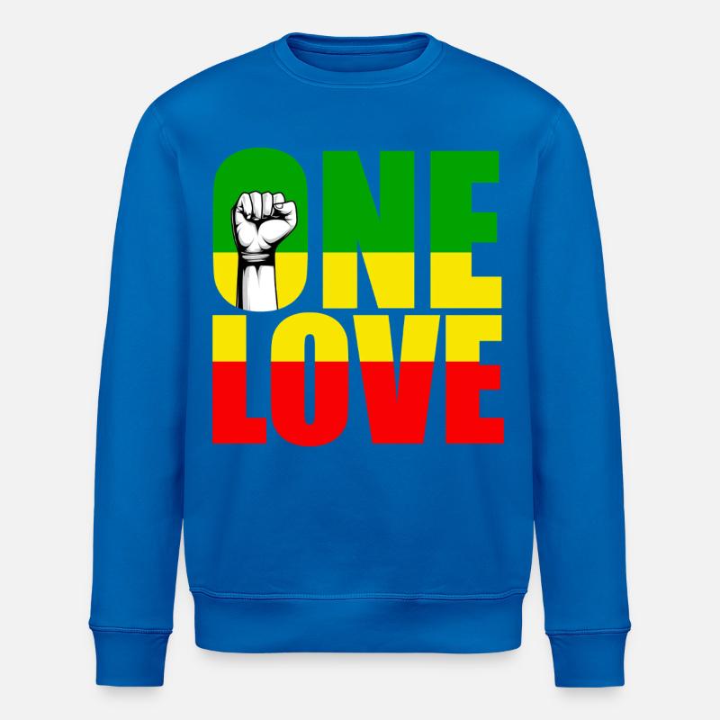reggae - Stanley/Stella Unisex Bio-Sweatshirt ROLLER - Königsblau