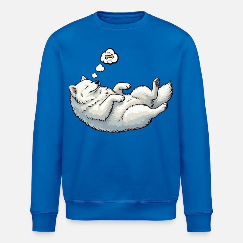 Samoyed Samoyed Owner Samoyed Lovers - Stanley/Stella ROLLER Unisex Organic Sweatshirt - royal blue