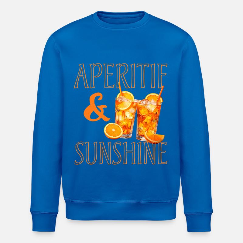 Aperitif & Sunshine - Stanley/Stella Unisex Bio-Sweatshirt ROLLER - Königsblau