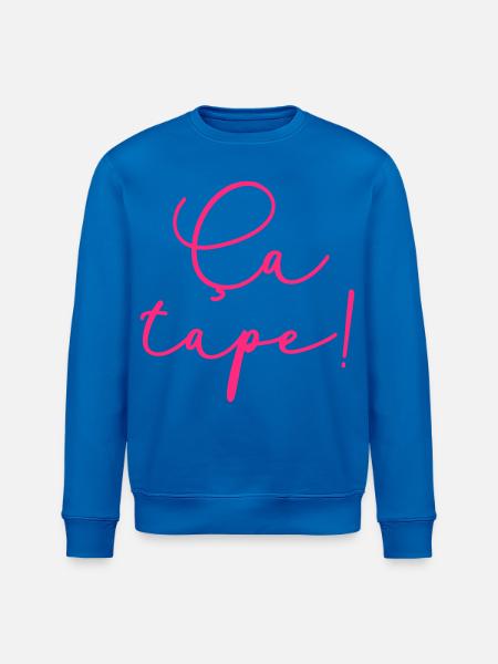 It's Hitting - What Heat - Stanley/Stella ROLLER Unisex Organic Sweatshirt - royal blue