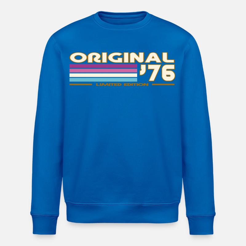Original 76 Retro Edition - Stanley/Stella ROLLER Unisex Organic Sweatshirt - royal blue