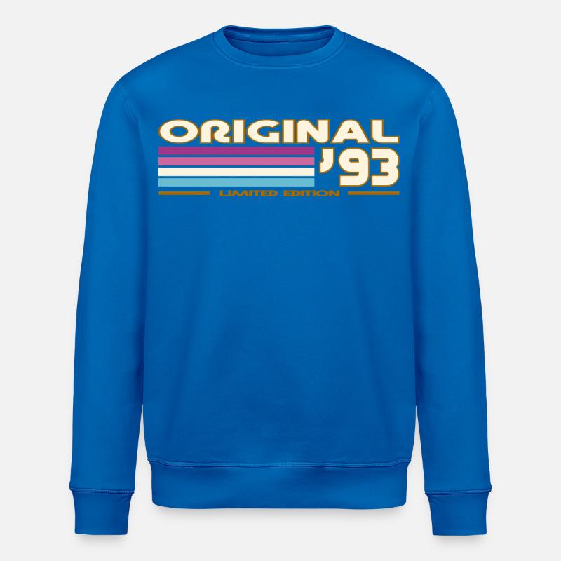 1993 - Sweat bio ROLLER Stanley/Stella Unisexe - bleu roi