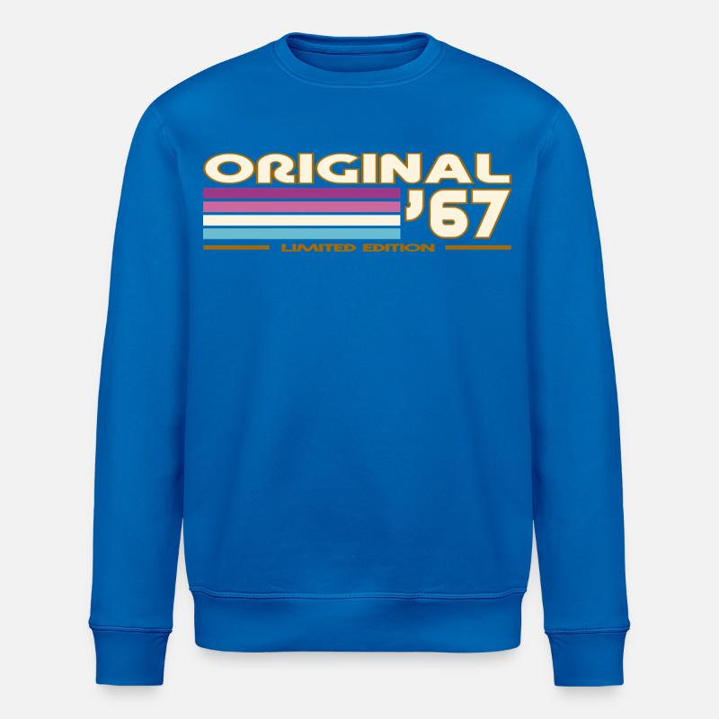 1967 - Sweat bio ROLLER Stanley/Stella Unisexe - bleu roi