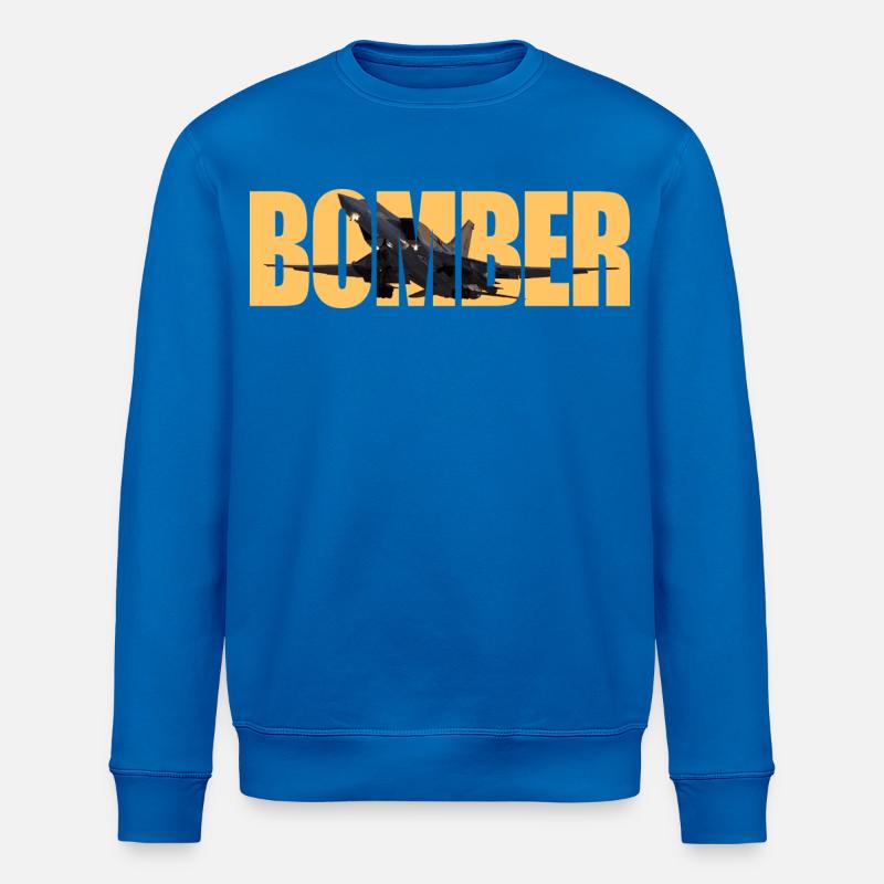 Bomber Tu-22 M3 - Stanley/Stella ROLLER Unisex Organic Sweatshirt - royal blue