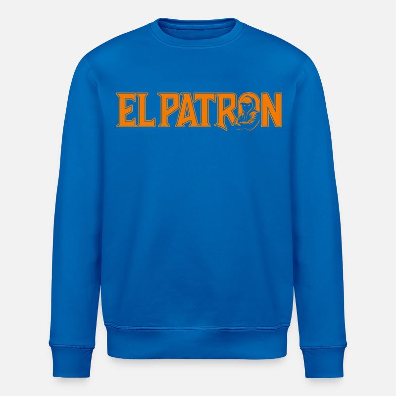 El Patrón - Sweat bio ROLLER Stanley/Stella Unisexe - bleu roi