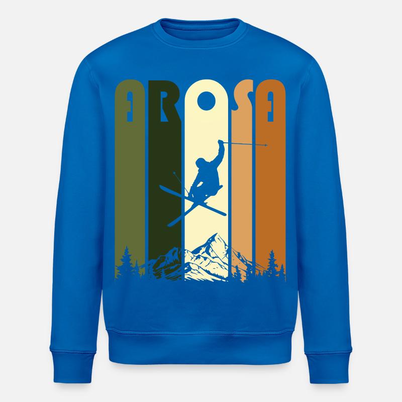 ArosaRetroGreen - Stanley/Stella Unisex Bio-Sweatshirt ROLLER - Königsblau