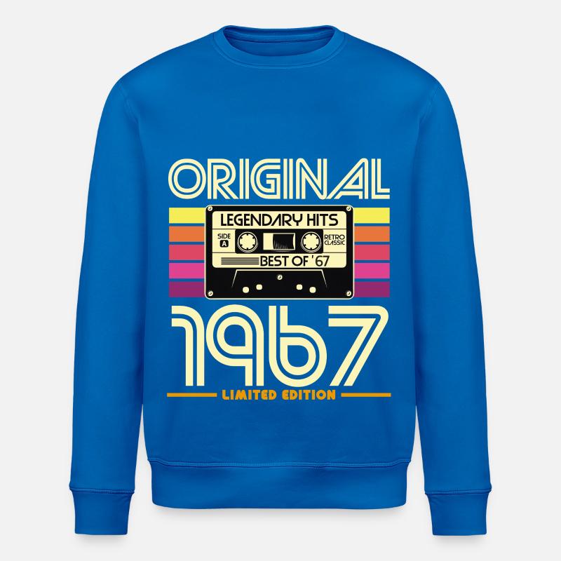 Original 1967 Limited Edition - Sweat bio ROLLER Stanley/Stella Unisexe - bleu roi