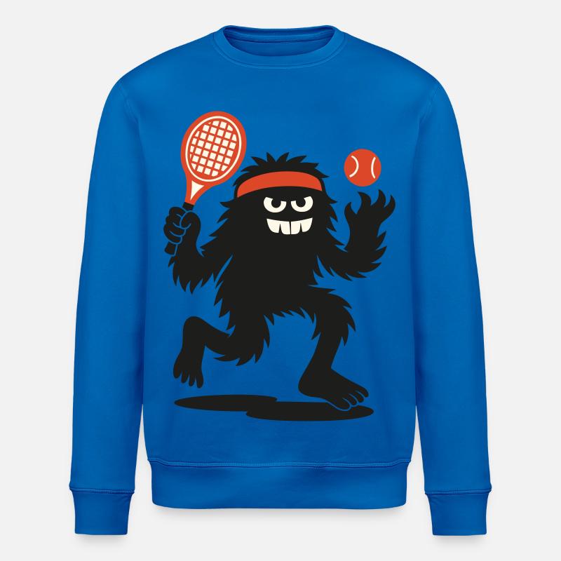 Tennis Monster - Stanley/Stella Unisex Bio-Sweatshirt ROLLER - Königsblau