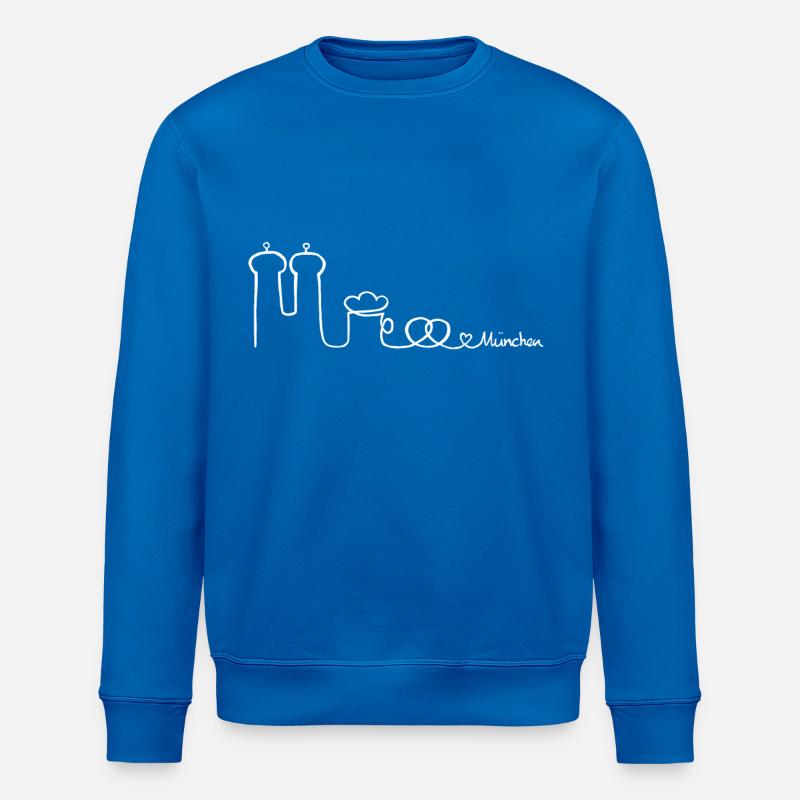 München - Stanley/Stella Unisex Bio-Sweatshirt ROLLER - Königsblau
