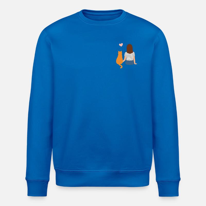Frau Minette und ihre Herrin, Komplizenschaft - Stanley/Stella Unisex Bio-Sweatshirt ROLLER - Königsblau