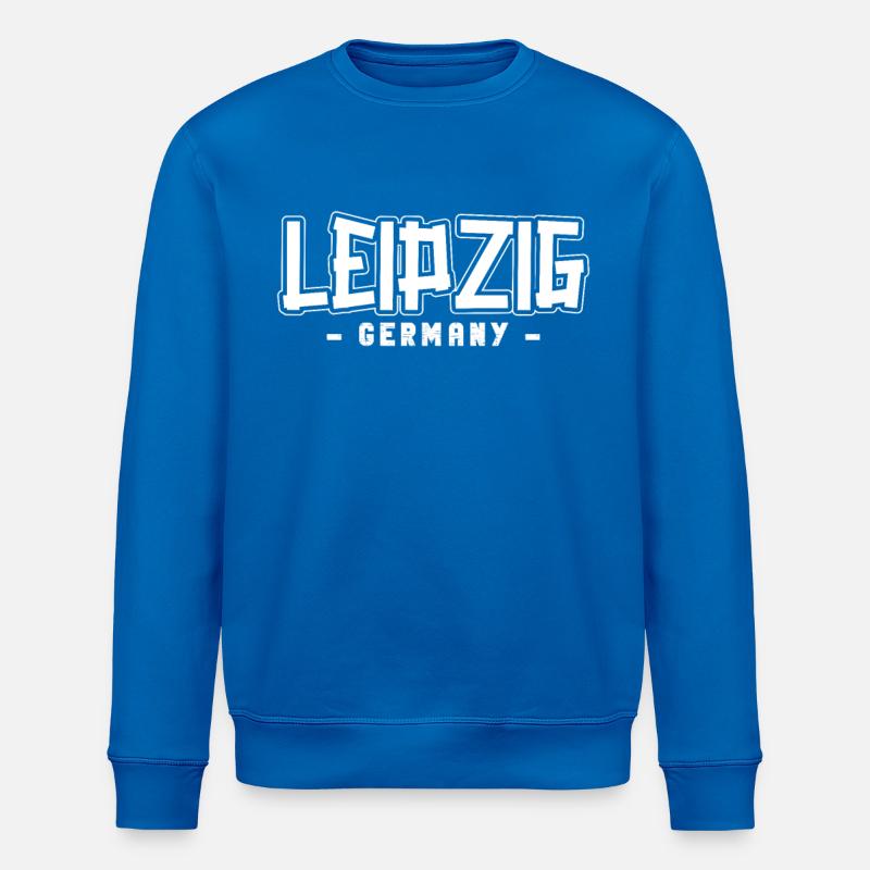 Leipzigerin Leipziger Leipzig - Sweat bio ROLLER Stanley/Stella Unisexe - bleu roi