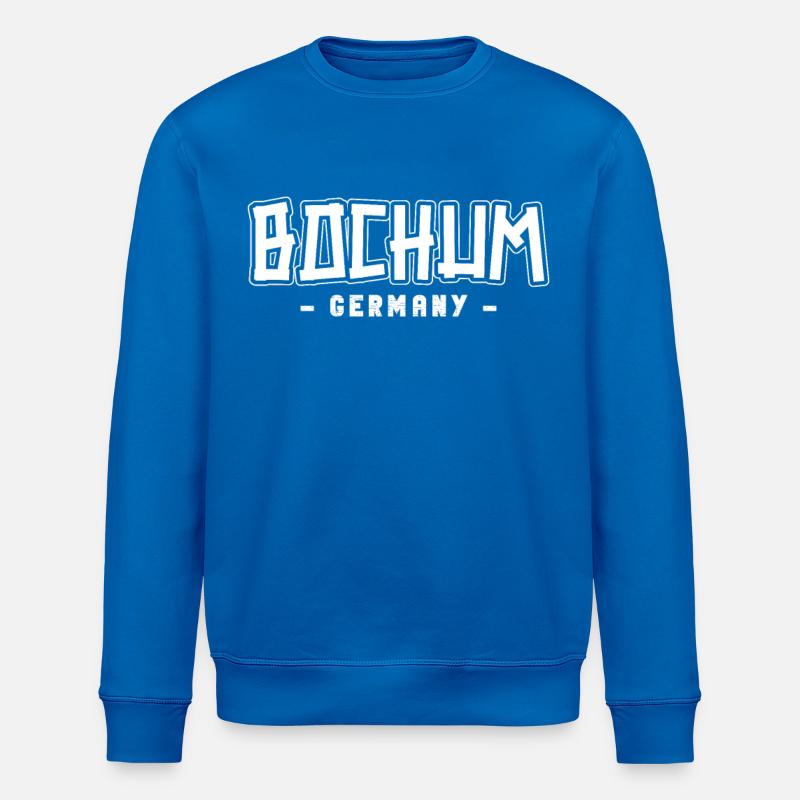Bochumerin Bochumer Bochum - Sweat bio ROLLER Stanley/Stella Unisexe - bleu roi