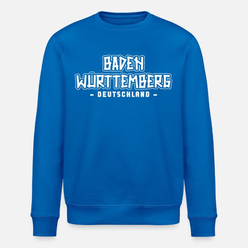 Bade-Wurtemberg Wurtemberg - Sweat bio ROLLER Stanley/Stella Unisexe - bleu roi