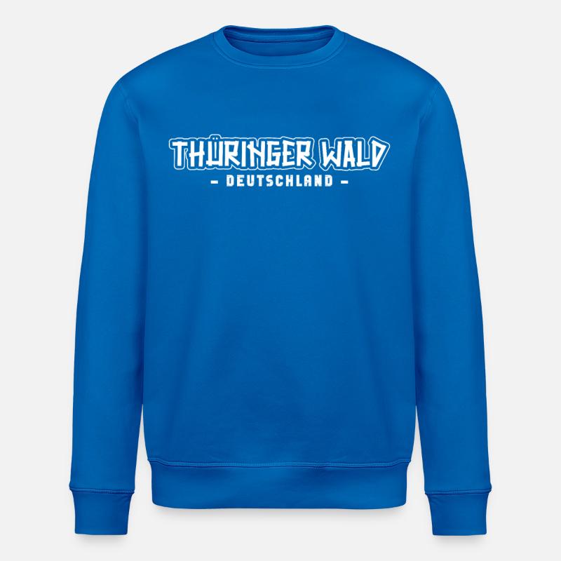 Thüringer Wald - Stanley/Stella Unisex Bio-Sweatshirt ROLLER - Königsblau