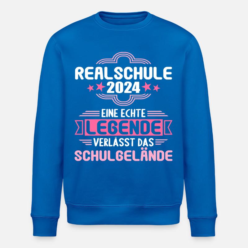 Lycée Jeunes Filles Lycée 2024 - Sweat bio ROLLER Stanley/Stella Unisexe - bleu roi