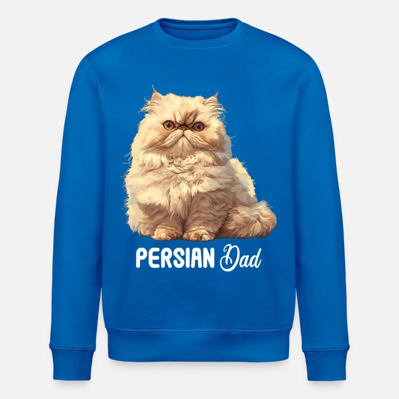 Persian Cat Perserkatze - Stanley/Stella Unisex Bio-Sweatshirt ROLLER - Königsblau