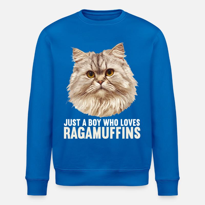 Ragamuffin Chaton Ragamuffin Chat - Sweat bio ROLLER Stanley/Stella Unisexe - bleu roi