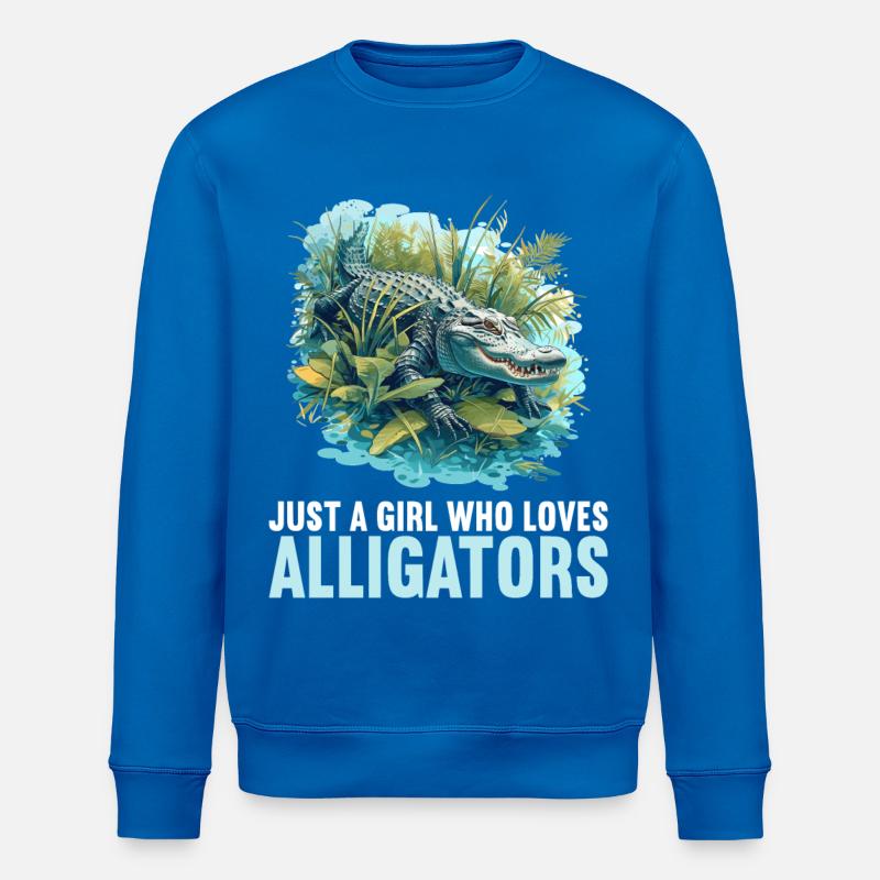 Alligatoren Alligator - Stanley/Stella Unisex Bio-Sweatshirt ROLLER - Königsblau