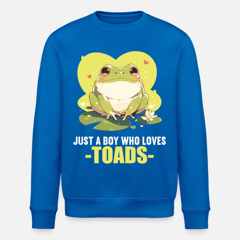 Crapaud crapaud crapaud - Sweat bio ROLLER Stanley/Stella Unisexe - bleu roi