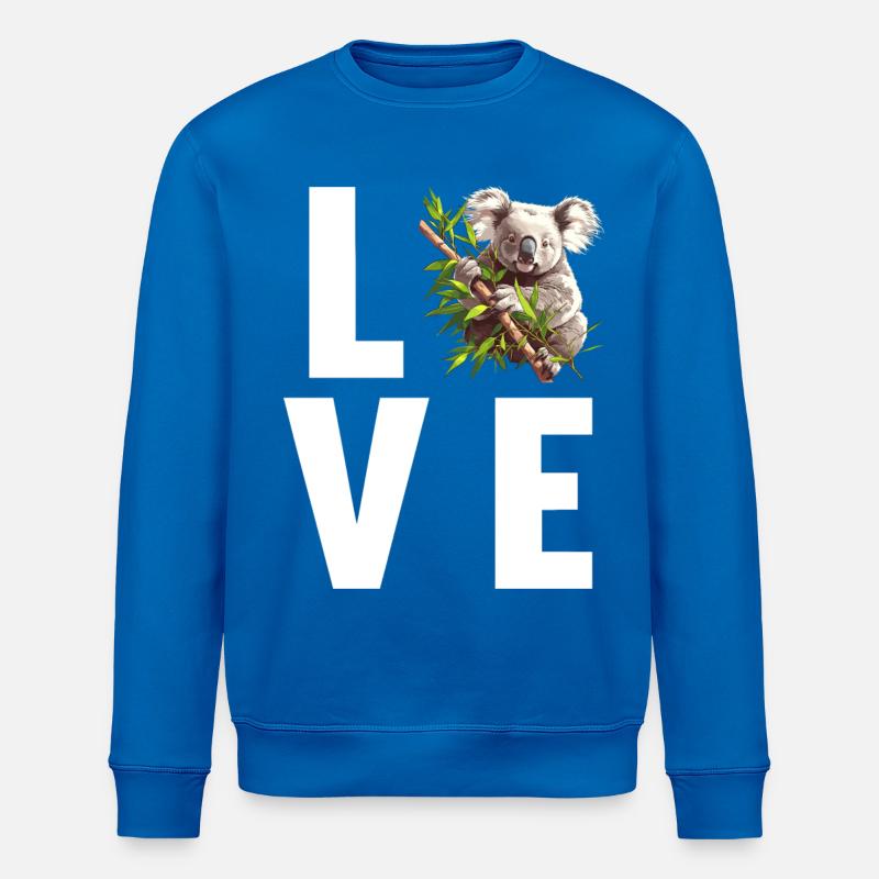 Koalas Koala - Stanley/Stella Unisex Bio-Sweatshirt ROLLER - Königsblau