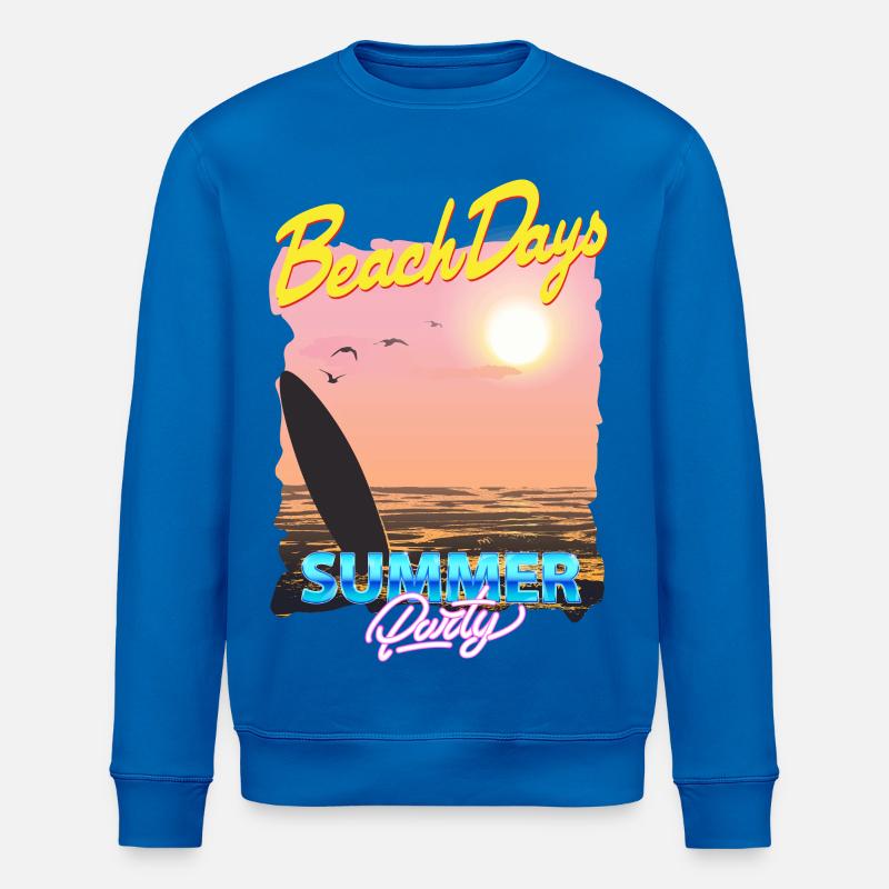 Summer Party - Stanley/Stella ROLLER Unisex Organic Sweatshirt - royal blue