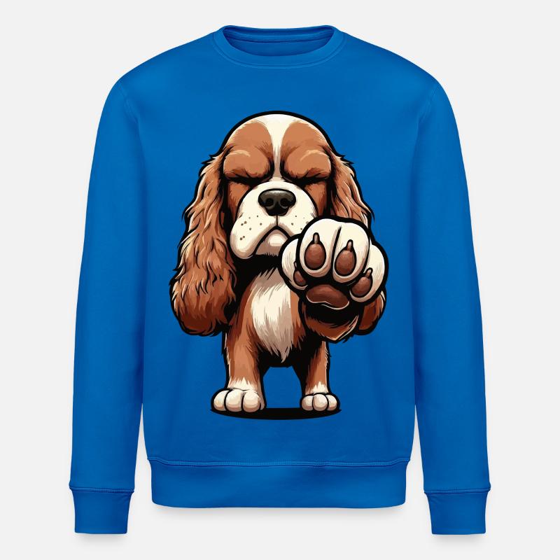 Cocker Spaniel Cockerhund Cocker Spaniel Besitzer - Stanley/Stella Unisex Bio-Sweatshirt ROLLER - Königsblau
