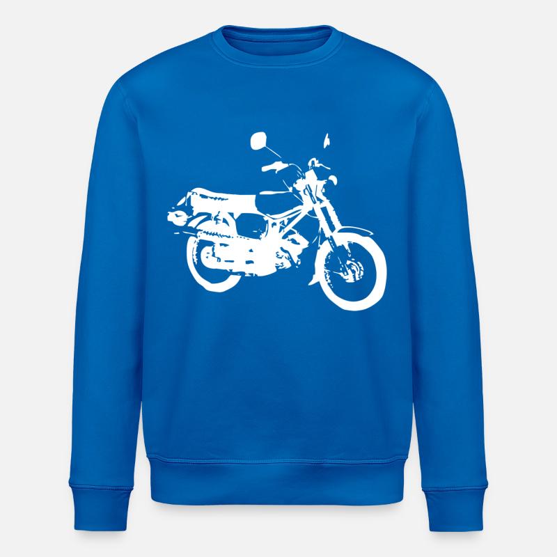 Simson S51 Enduro - Stanley/Stella Unisex Bio-Sweatshirt ROLLER - Königsblau