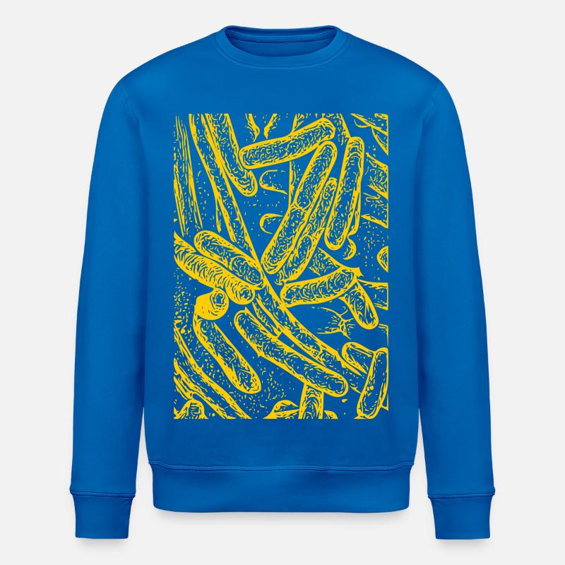 Bakterien - Stanley/Stella Unisex Bio-Sweatshirt ROLLER - Königsblau