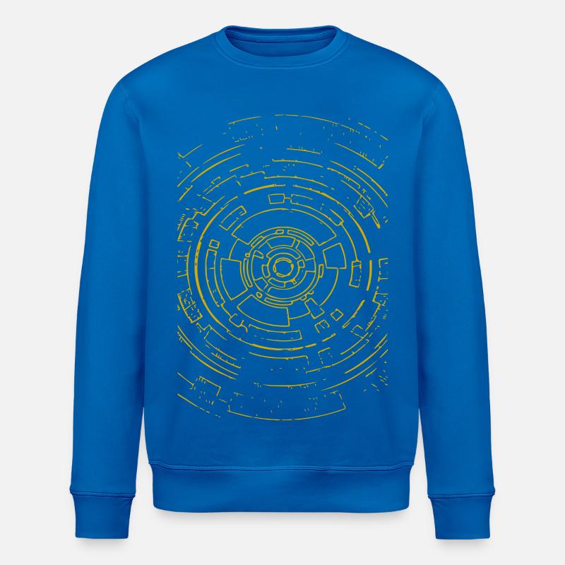 TechRadar Kreisdesign - Stanley/Stella Unisex Bio-Sweatshirt ROLLER - Königsblau