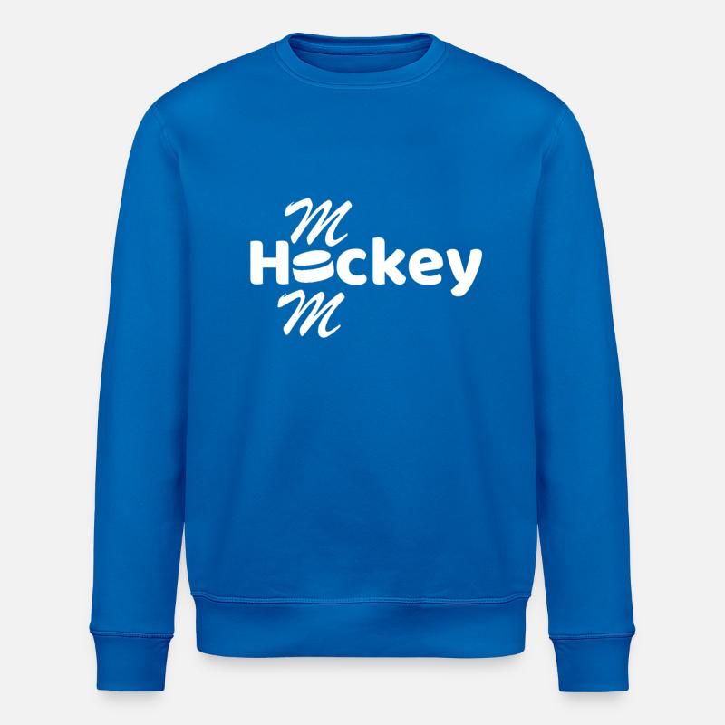 hockey MOM blanc - Sweat bio ROLLER Stanley/Stella Unisexe - bleu roi