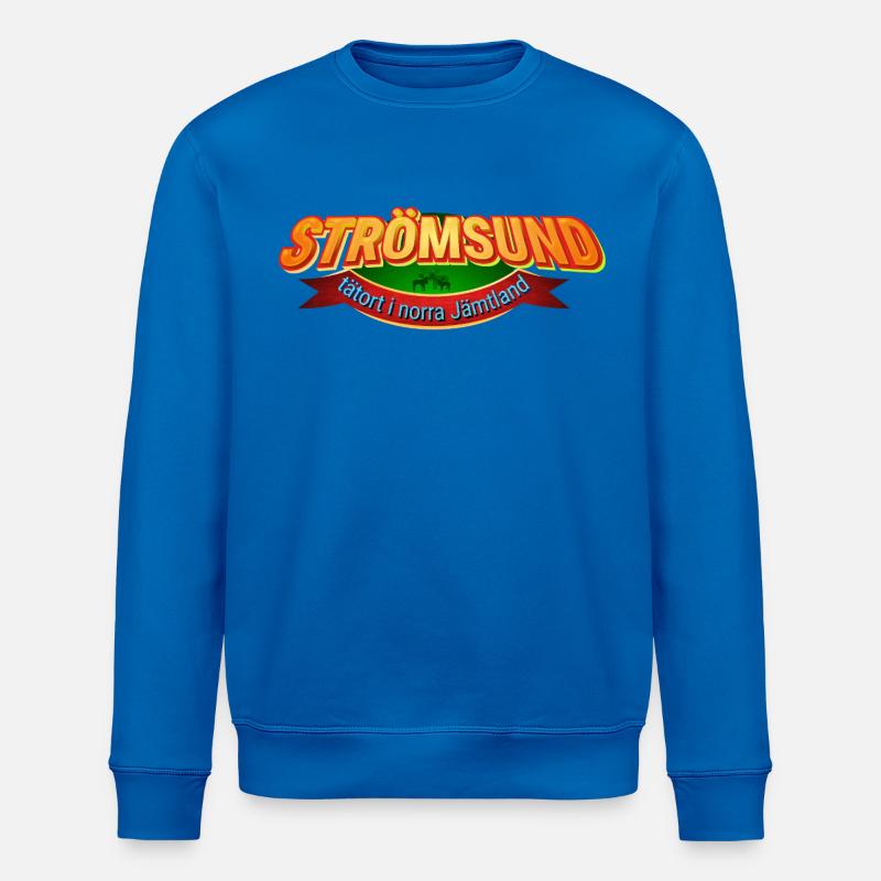 Strömsund - Sweat bio ROLLER Stanley/Stella Unisexe - bleu roi