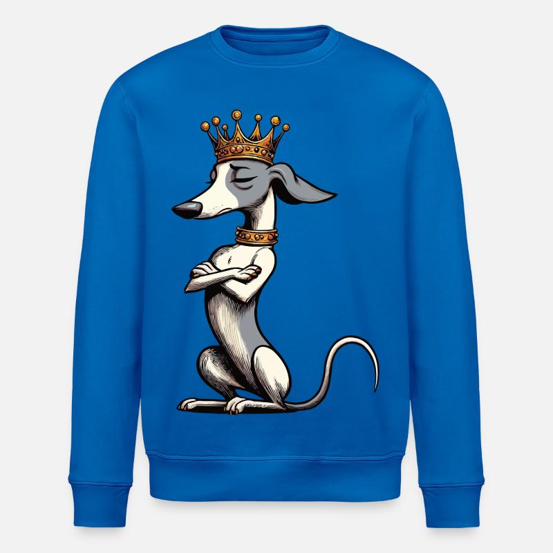 Whippet Greyhound Whippets Greyhound Owner - Stanley/Stella ROLLER Unisex Organic Sweatshirt - royal blue