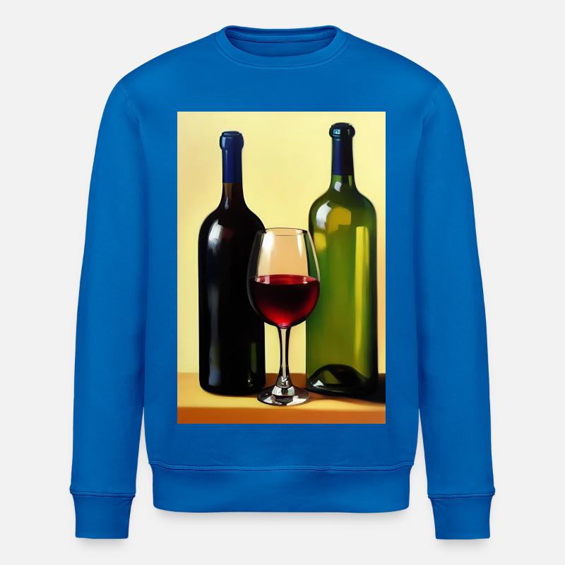 Wein Trinker - Stanley/Stella Unisex Bio-Sweatshirt ROLLER - Königsblau