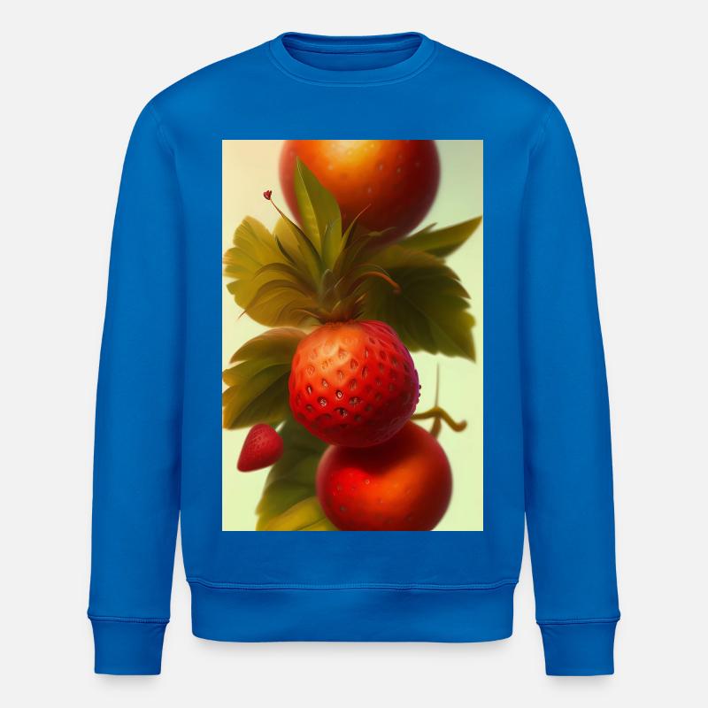 Fraise - Sweat bio ROLLER Stanley/Stella Unisexe - bleu roi
