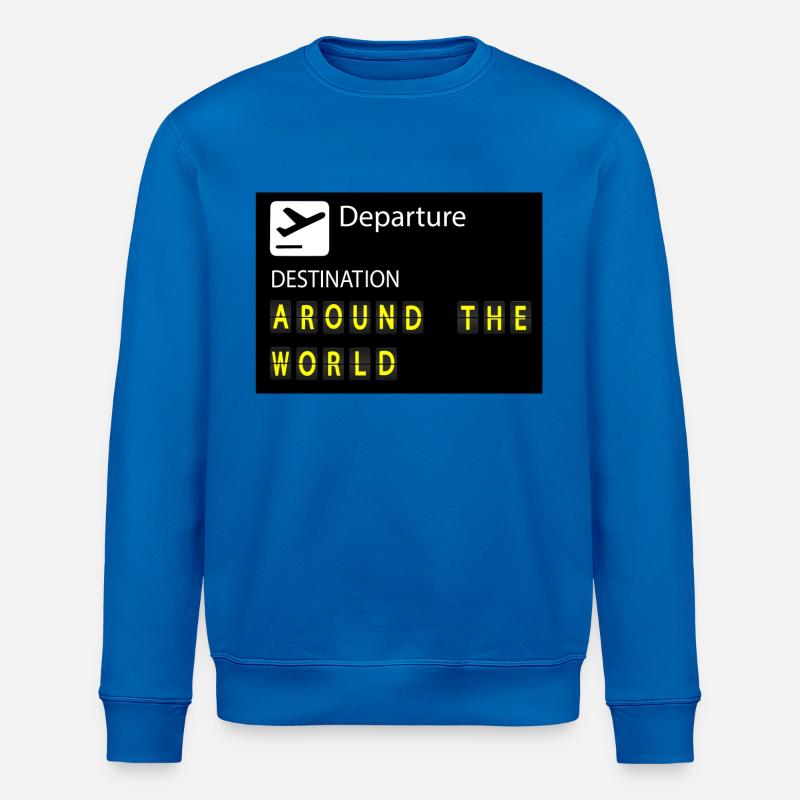 Weltreise - Stanley/Stella Unisex Bio-Sweatshirt ROLLER - Königsblau