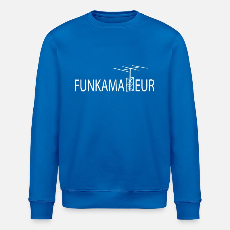 Funkamateur - Stanley/Stella Unisex Bio-Sweatshirt ROLLER - Königsblau