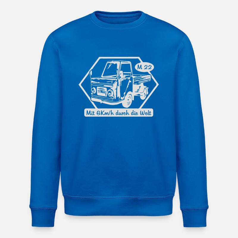 IFA LKW Multicar M22 - Stanley/Stella Unisex Bio-Sweatshirt ROLLER - Königsblau