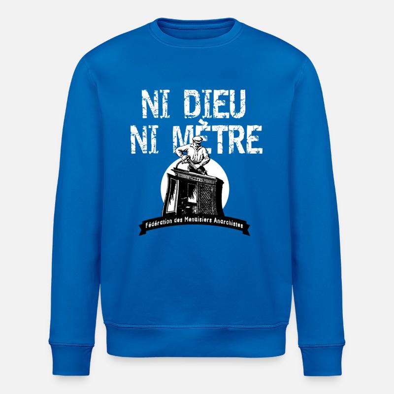 anar - Sweat bio ROLLER Stanley/Stella Unisexe - bleu roi