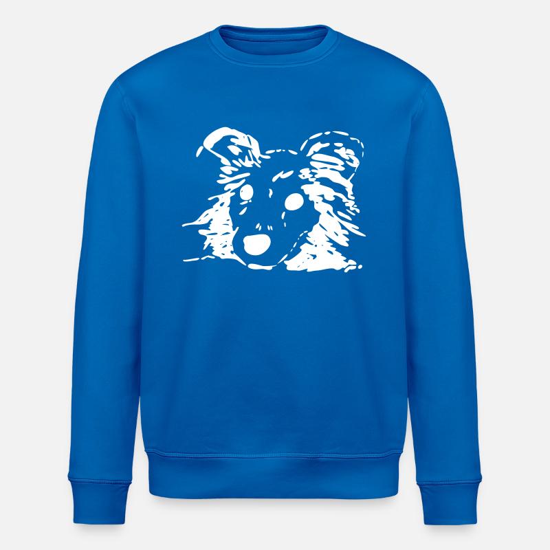 Hund, Liebhaber, Geschenk, Geschenkidee - Stanley/Stella Unisex Bio-Sweatshirt ROLLER - Königsblau