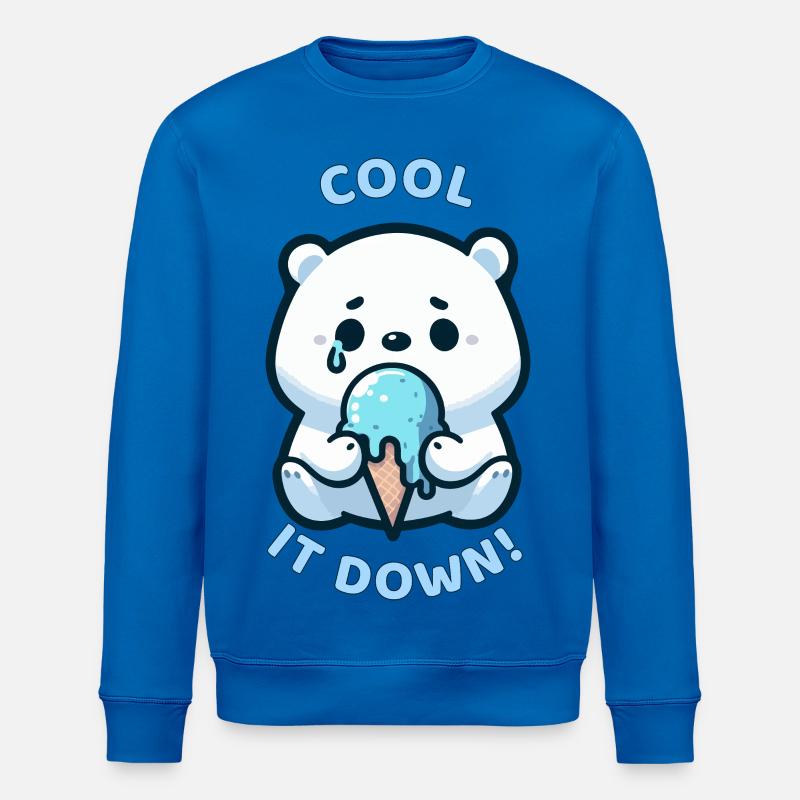 ABKÜHLEN - Stanley/Stella Unisex Bio-Sweatshirt ROLLER - Königsblau
