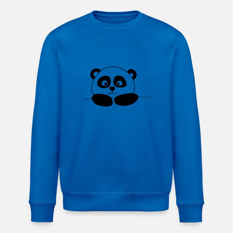 PANDA - Stanley/Stella Unisex Bio-Sweatshirt ROLLER - Königsblau