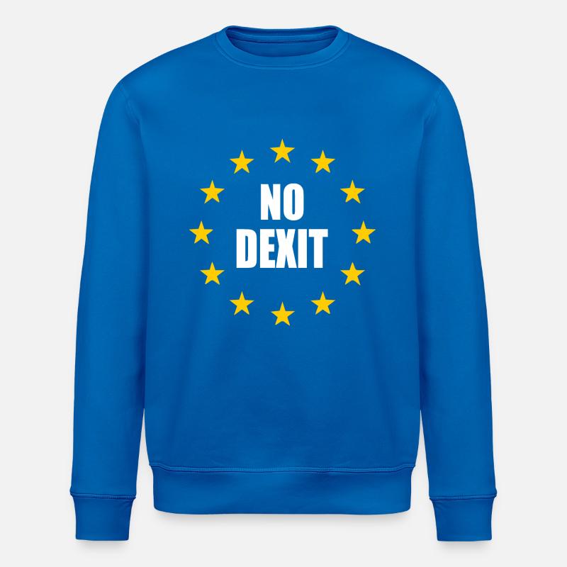 No dexit - Stanley/Stella ROLLER Unisex Organic Sweatshirt - royal blue