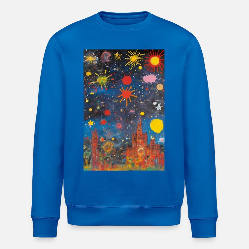 Stadtträume - Stanley/Stella Unisex Bio-Sweatshirt ROLLER - Königsblau