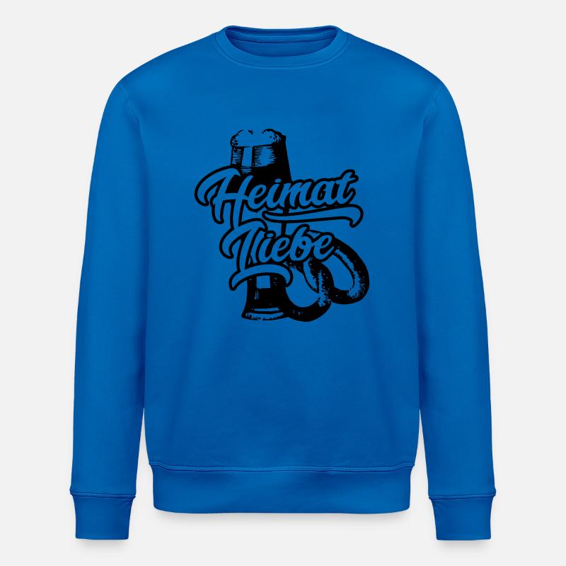 L’amour de la patrie bavaroise - Sweat bio ROLLER Stanley/Stella Unisexe - bleu roi