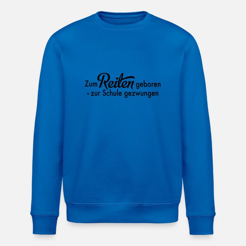 reiten - Stanley/Stella Unisex Bio-Sweatshirt ROLLER - Königsblau