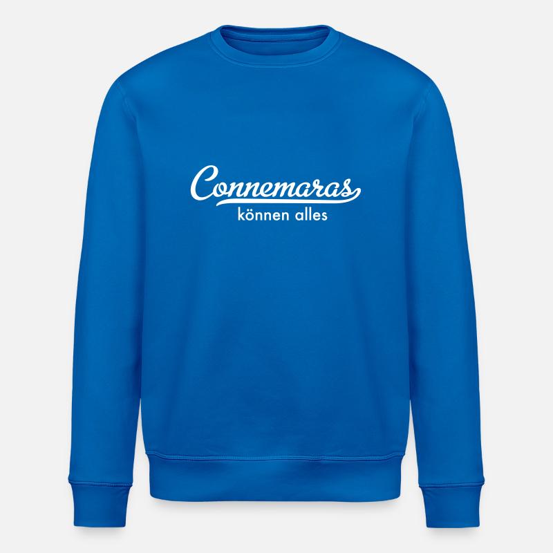 Poney du Connemara - Sweat bio ROLLER Stanley/Stella Unisexe - bleu roi