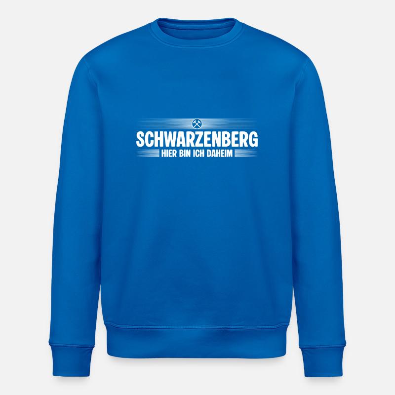 Schwarzenberg Erzgebirge - Stanley/Stella Unisex Bio-Sweatshirt ROLLER - Königsblau