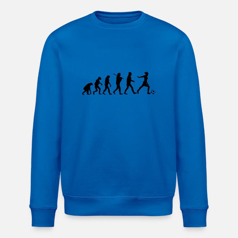 Evolution Fußball - Stanley/Stella Unisex Bio-Sweatshirt ROLLER - Königsblau
