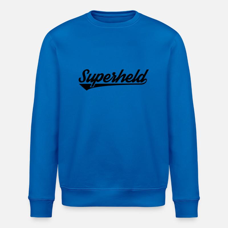 Superheld - Stanley/Stella Unisex Bio-Sweatshirt ROLLER - Königsblau